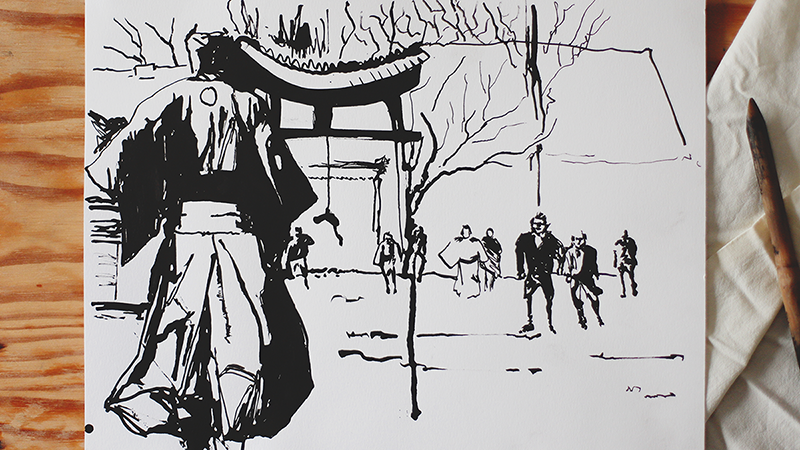 Yojimbo by Akira Kurosawa Fan Art
